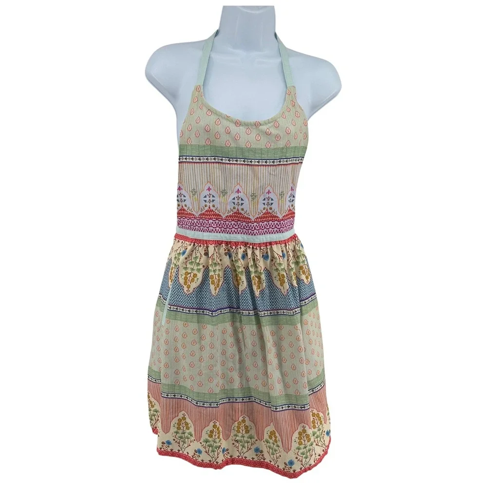 Anthropologie Kitchen Apron Cottagecore Shabby Whimsical Floral Grandmacore